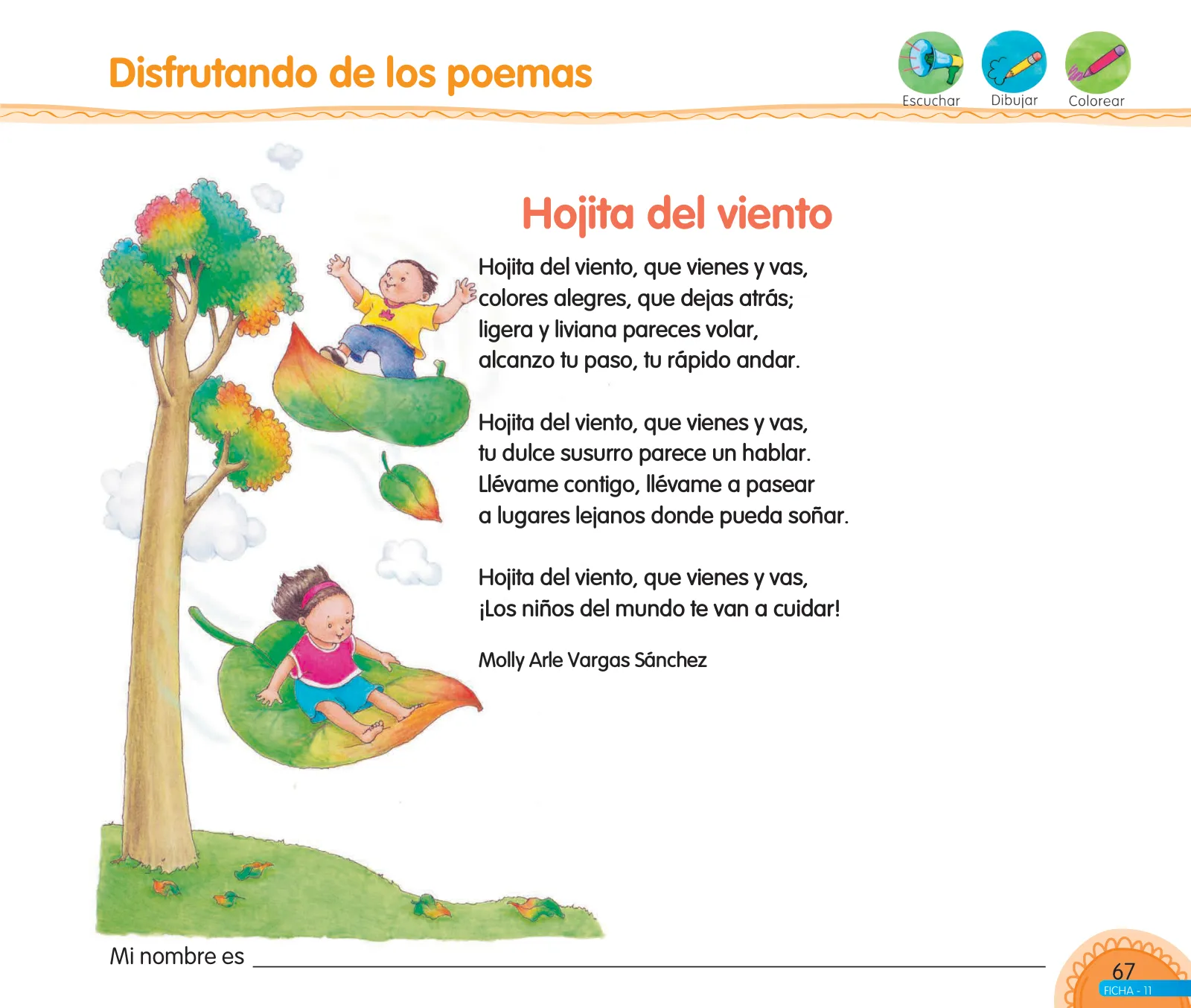 Miniatura página 69 de Aprendemos jugando : cuaderno de trabajo para niños y niñas de 5 años · 2017