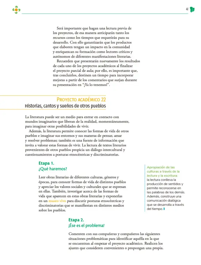 Página 42 de Colección Sk´asolil. Nuestro libro de Proyectos. Tomo II. Libro de Educación Telesecundaria Grado 2° Ciclo Escolar 2025 - 2026
