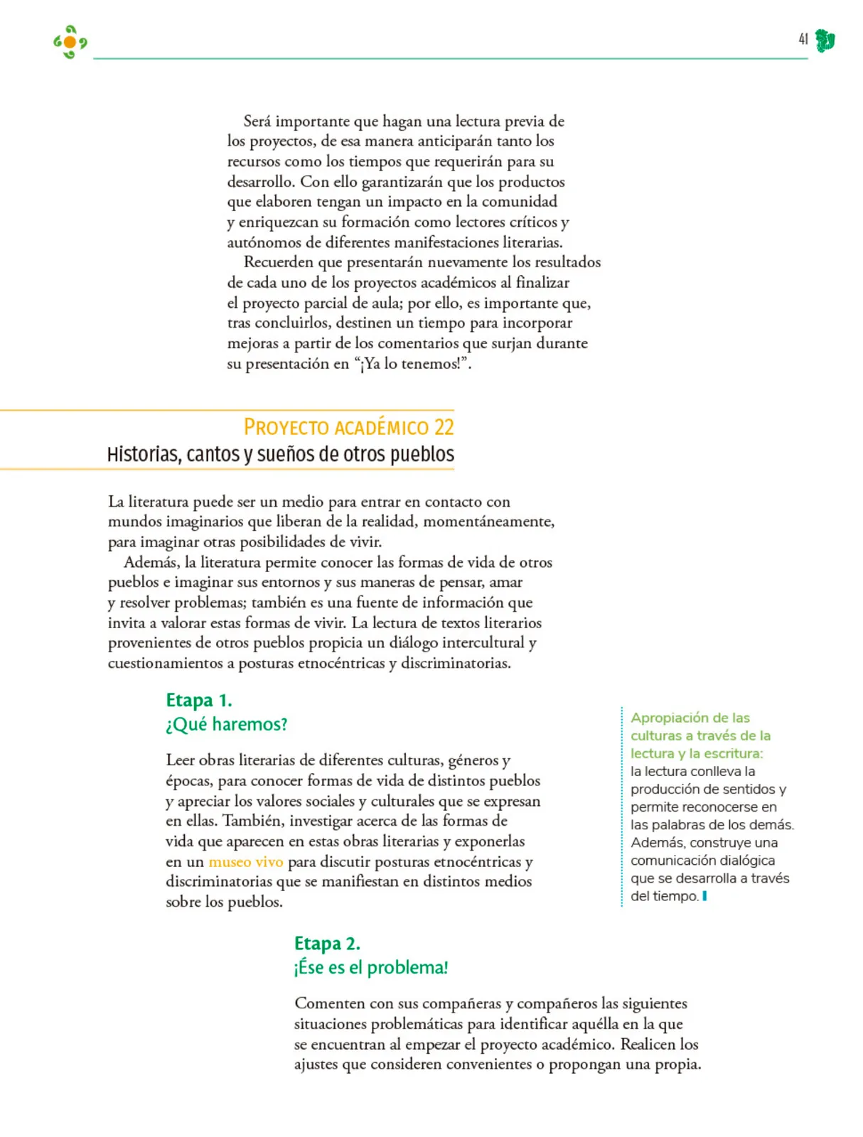 Miniatura página 42 de Colección Sk´asolil. Nuestro libro de Proyectos.  Tomo II.  Libro de Educación Telesecundaria Grado 2°  Ciclo Escolar 2025 - 2026