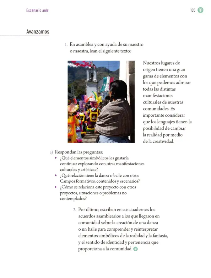 Página 108 de Proyectos Escolares. Libro de Educación Primaria Grado 6° Ciclo Escolar 2025 - 2026