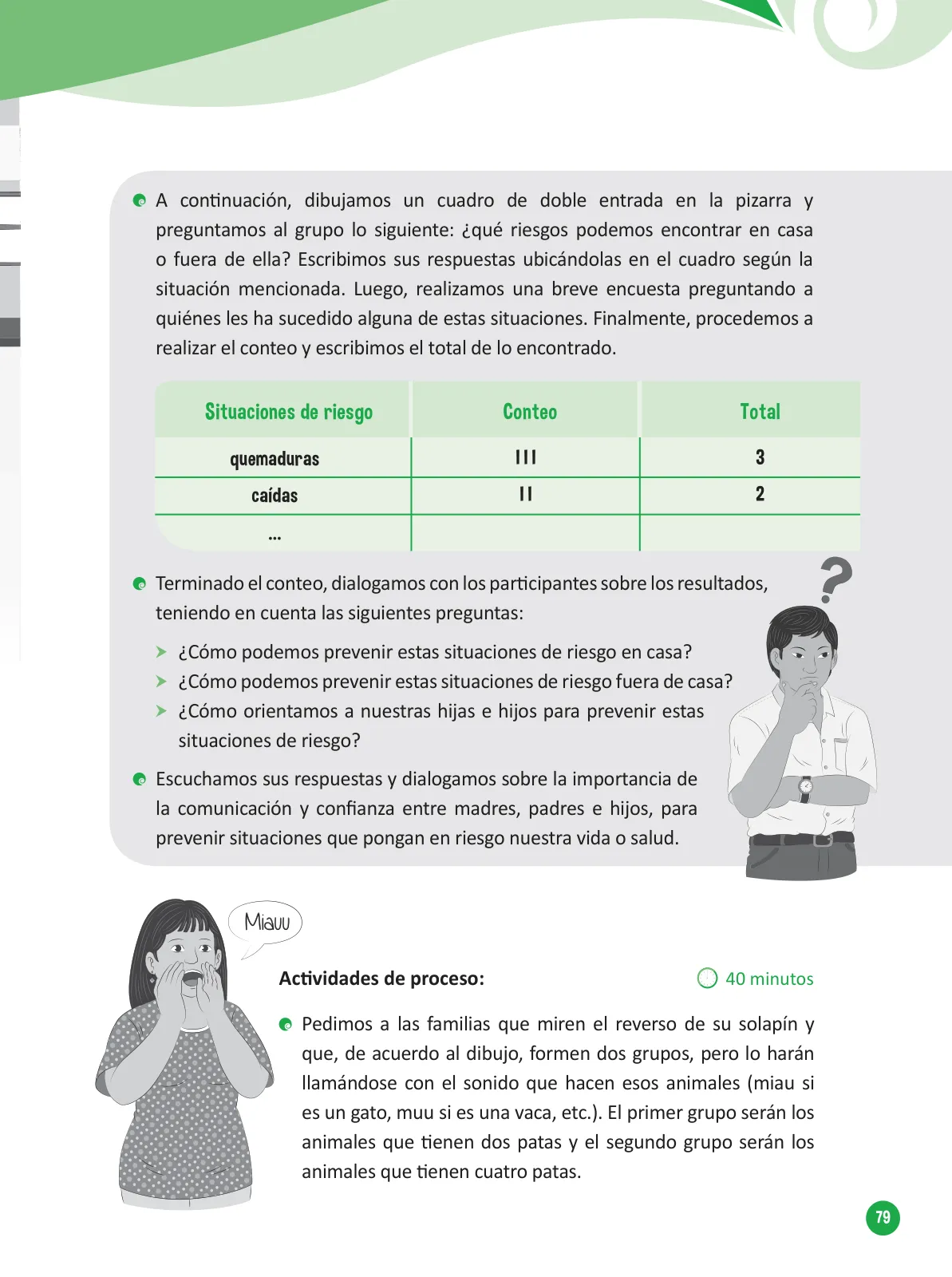 Miniatura página 81 de Guía para el trabajo docente con las familias del ciclo V de Primaria · 2016