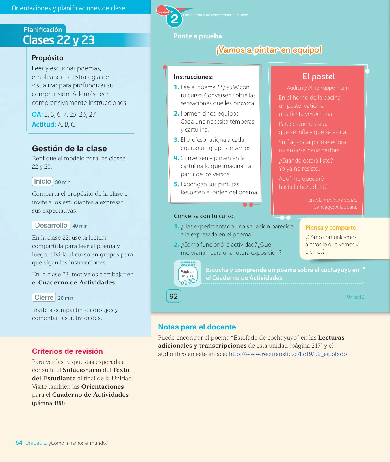 Miniatura página 166 de Lenguaje y Comunicación – Segundo Básico – Texto del Estudiante MINEDUC – Descargar PDF · 2024