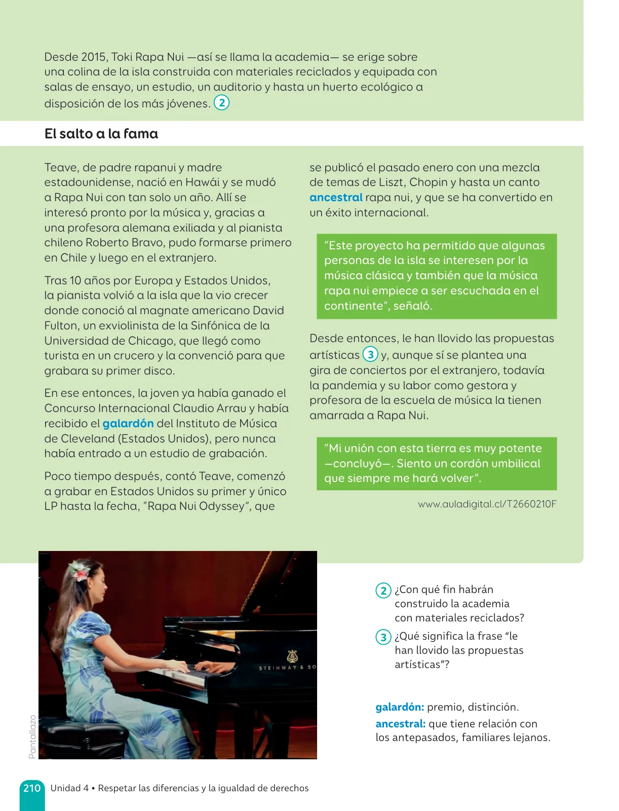 Página 212 de Lenguaje y Comunicación – Sexto Básico | Texto del Estudiante MINEDUC – Descargar PDF · 2024