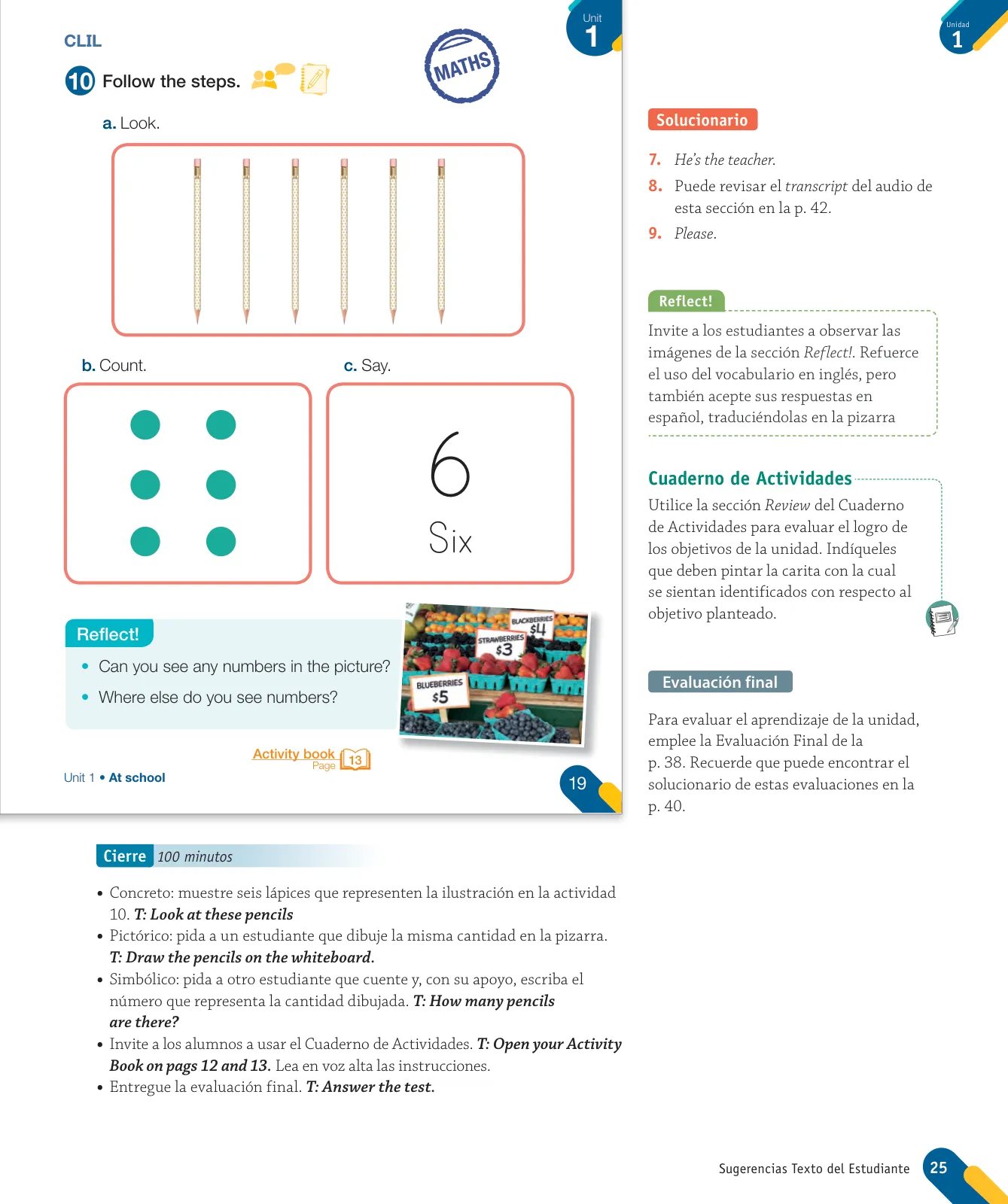 Página 27 de Inglés – Primero Básico | Student’s Book MINEDUC – Descargar PDF · 2024
