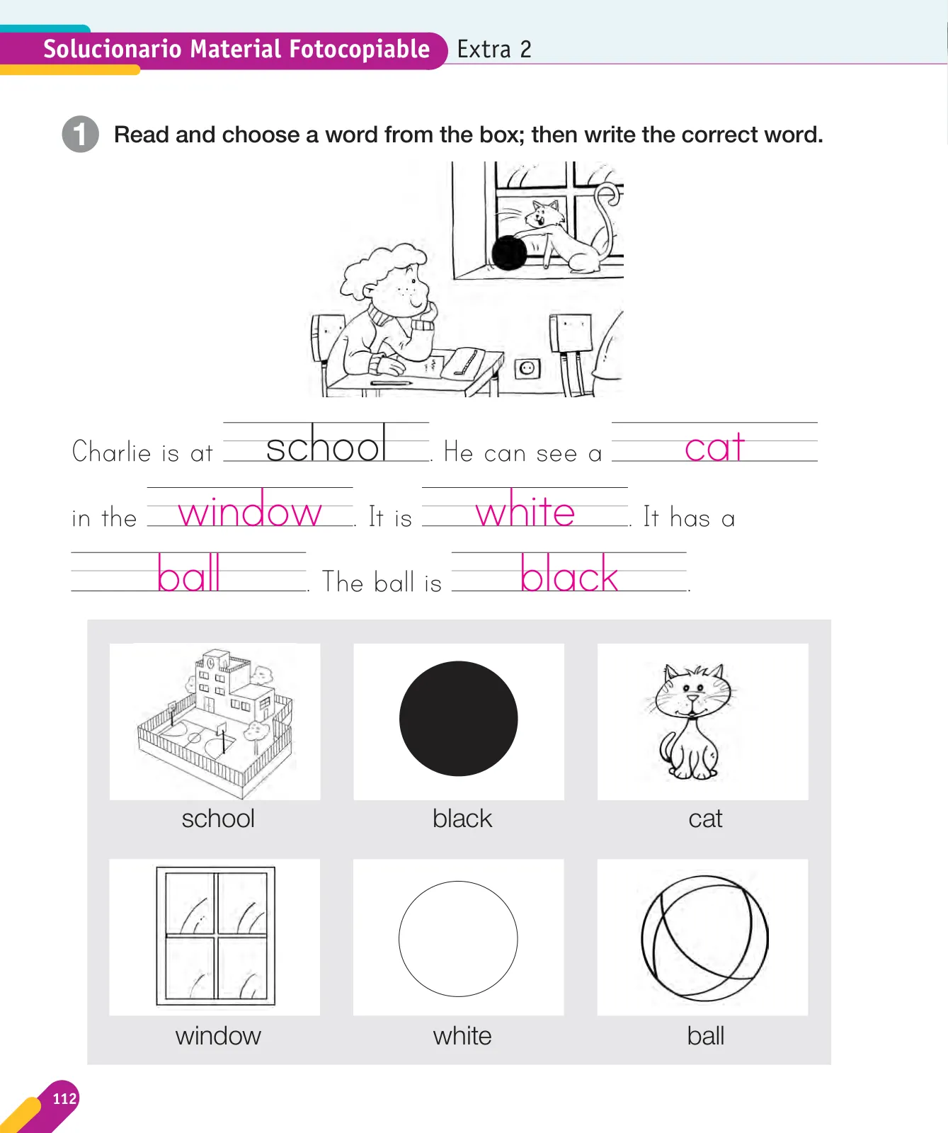 Miniatura página 114 de Inglés – Primero Básico | Student’s Book MINEDUC – Descargar PDF · 2024