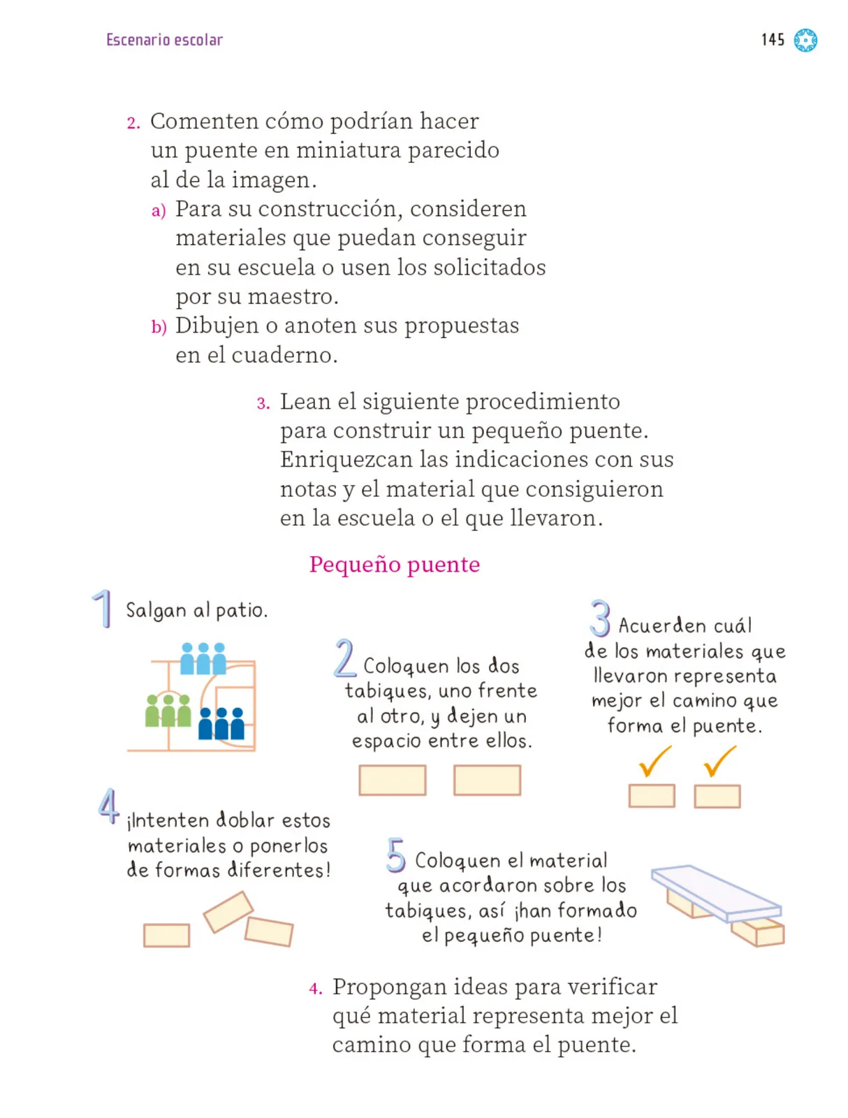 Página 146 de Proyectos Escolares. Libro de Educación Primaria Grado 1° Ciclo Escolar 2025 - 2026