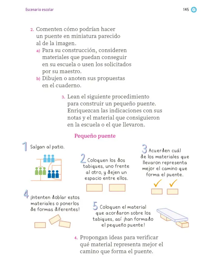 Página 146 de Proyectos Escolares. Libro de Educación Primaria Grado 1° Ciclo Escolar 2025 - 2026