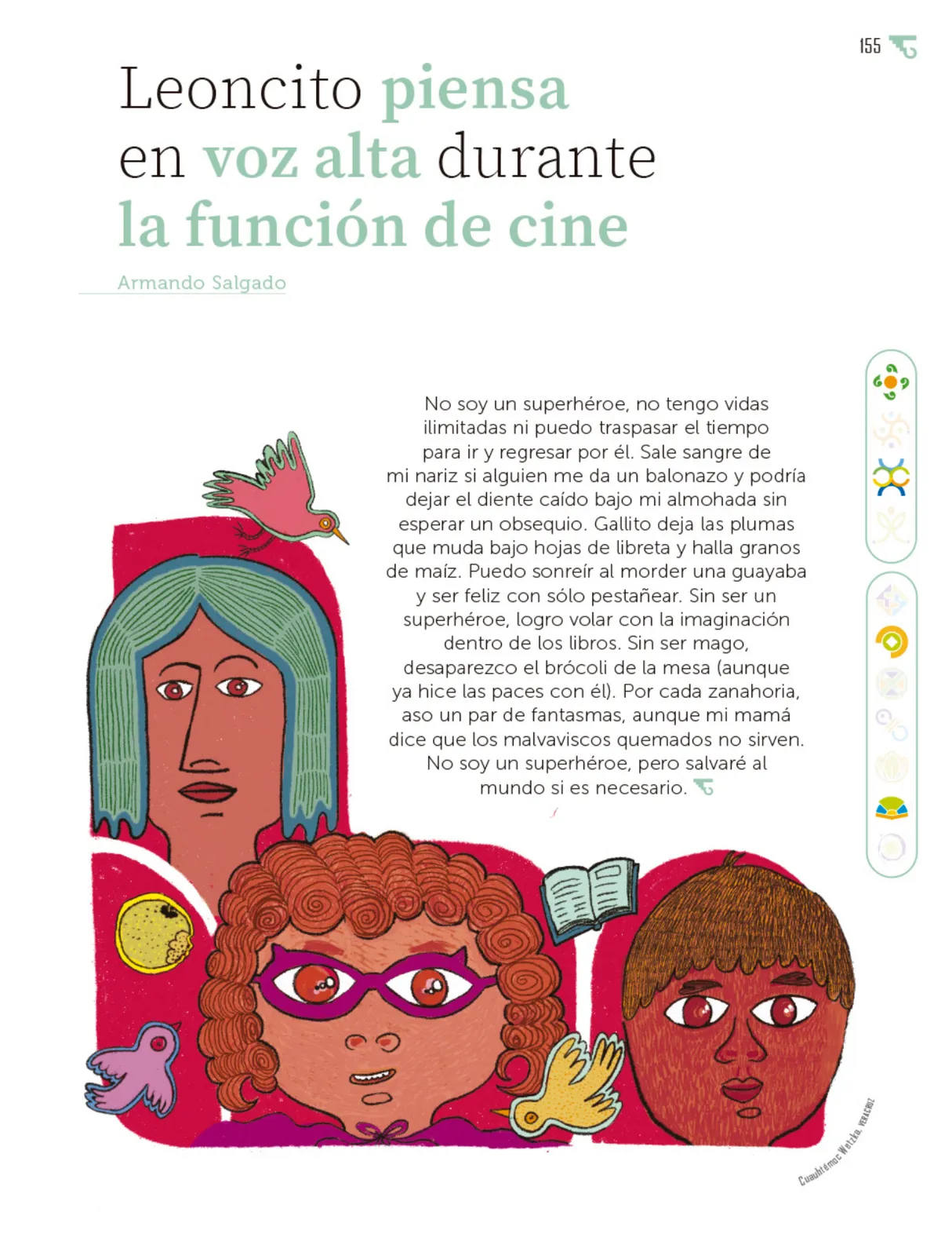 Página 156 de Múltiples lenguajes.   Libro de Educación Primaria Grado 6°  Ciclo Escolar 2025 - 2026