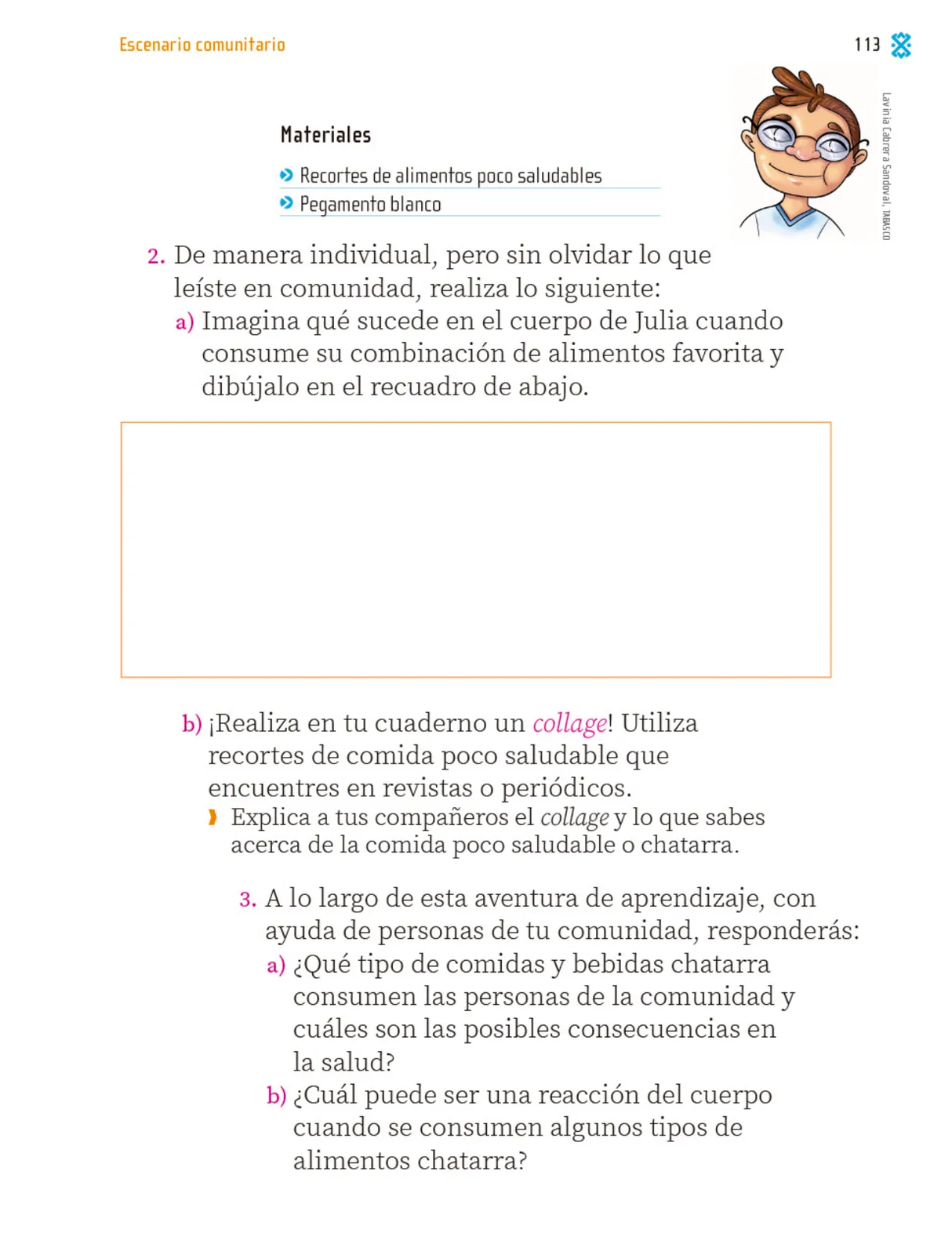 Página 114 de Proyectos Comunitarios. Libro de Educación Primaria Grado 1° Ciclo Escolar 2025 - 2026
