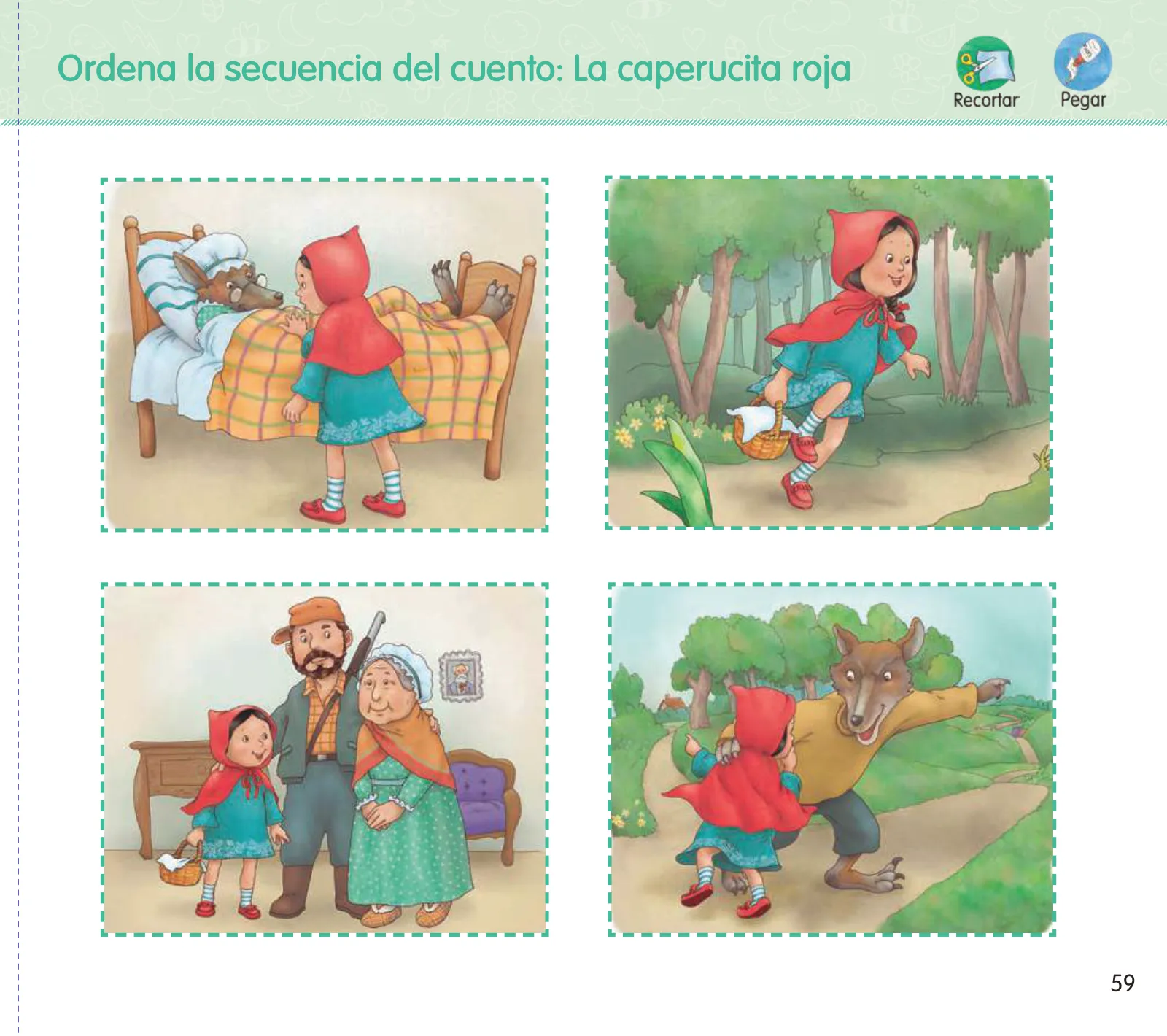 Miniatura página 61 de Crea, resuelve y aprende. Material impreso para niñas y niños de 4 años · 2024