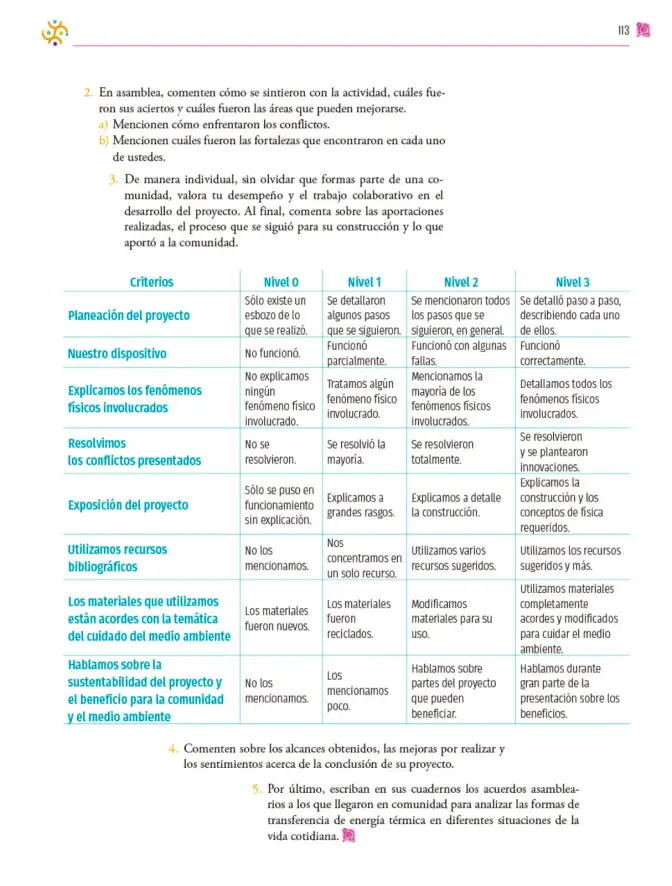 Página 114 de Colección Sk´asolil. Nuestro libro de proyectos. Libro de Educación Secundaria Grado 2° Ciclo Escolar 2025 - 2026