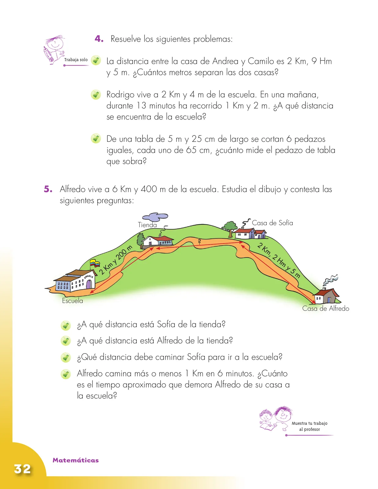 Miniatura página 32 de Matematica 3° · Cartilla 02