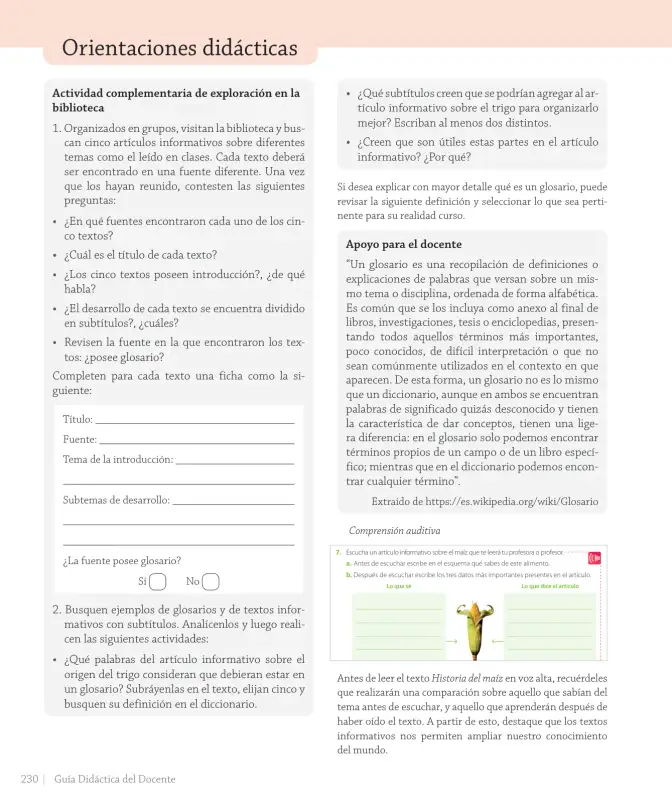 Página 52 de Lenguaje y Comunicación – Tercero Básico | Texto del Estudiante MINEDUC – Descargar PDF · 2024