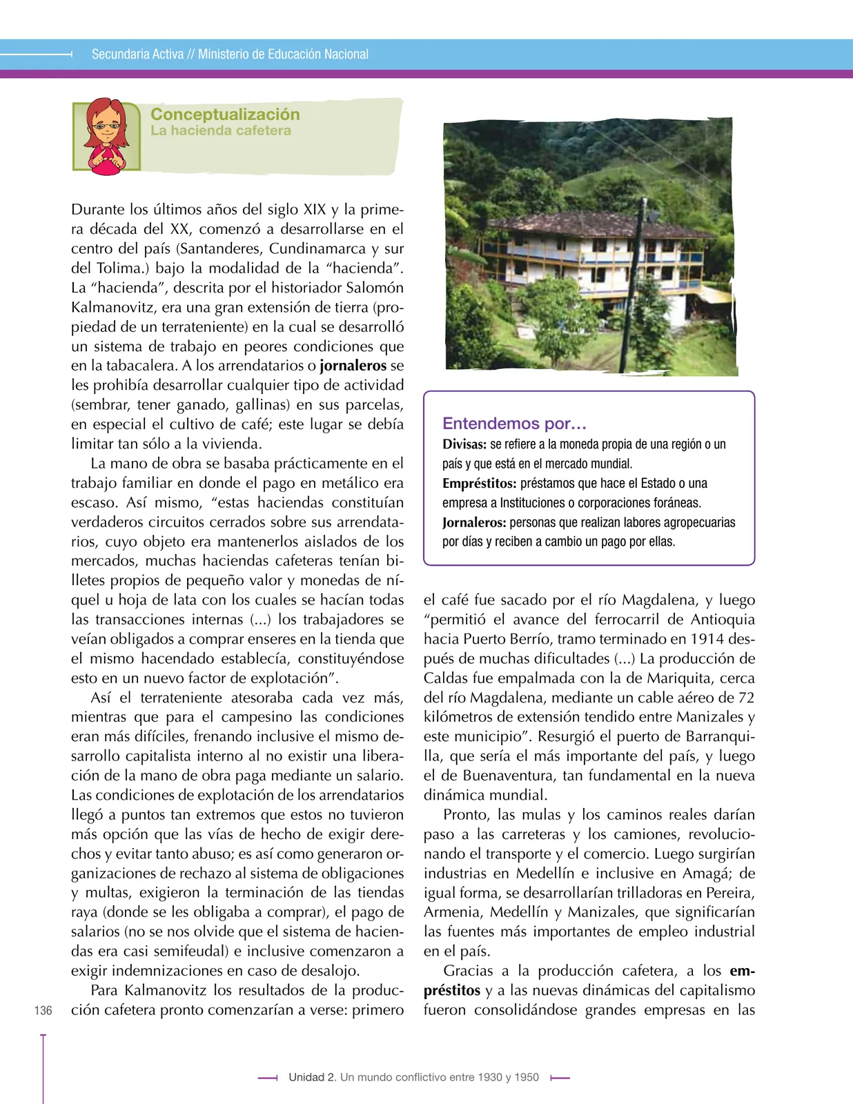 Página 136 de Ciencias Sociales 9° · Secundaria Activa