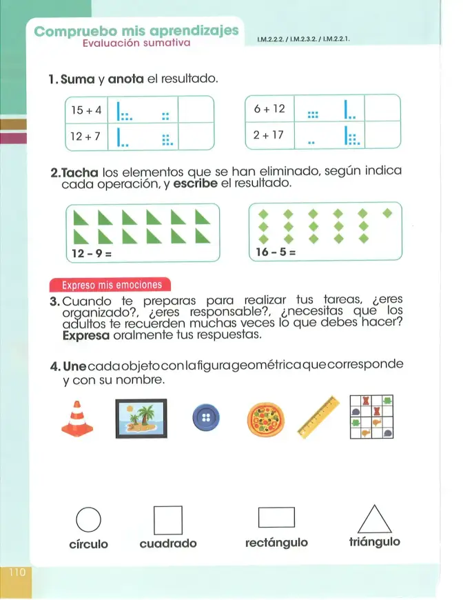 Página 111 de Matematica 2° · Egb 2 Matematica 2025 · 2025
