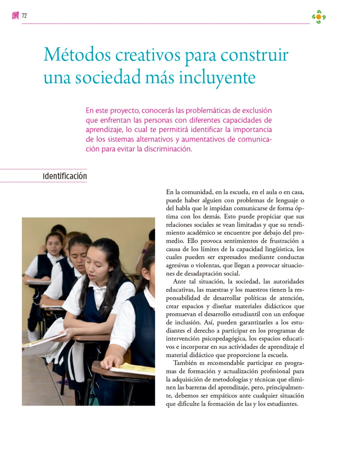Página 73 de Colección Ximhai. Nuestro libro de proyectos. Libro de Educación Secundaria Grado 1° Ciclo Escolar 2025 - 2026