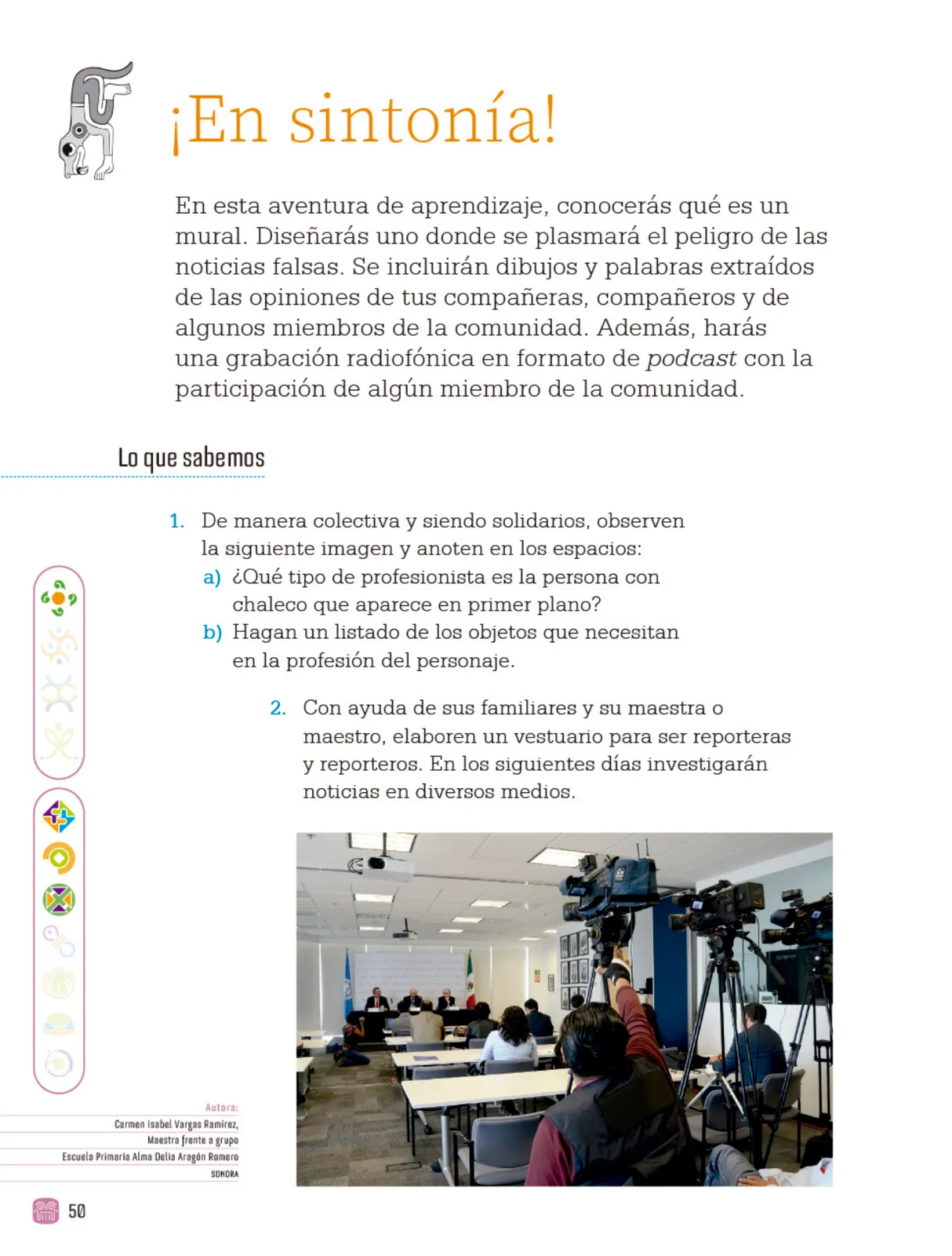 Página 53 de Proyectos Comunitarios.   Libro de Educación Primaria Grado 4°  Ciclo Escolar 2025 - 2026