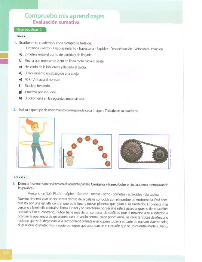 Página 219 de Ciencias Naturales 8° · Egb 8 Ciencias Naturales 2025 · 2025