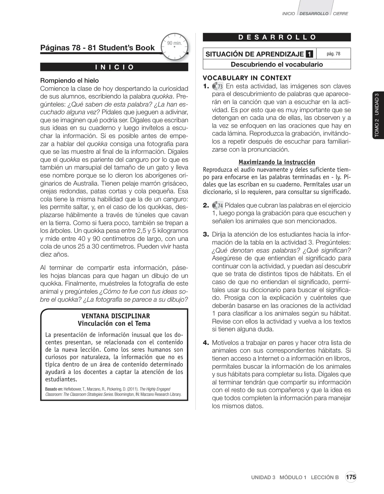 Página 39 de Inglés – Sexto Básico | Student’s Book MINEDUC – Descargar PDF · 2024
