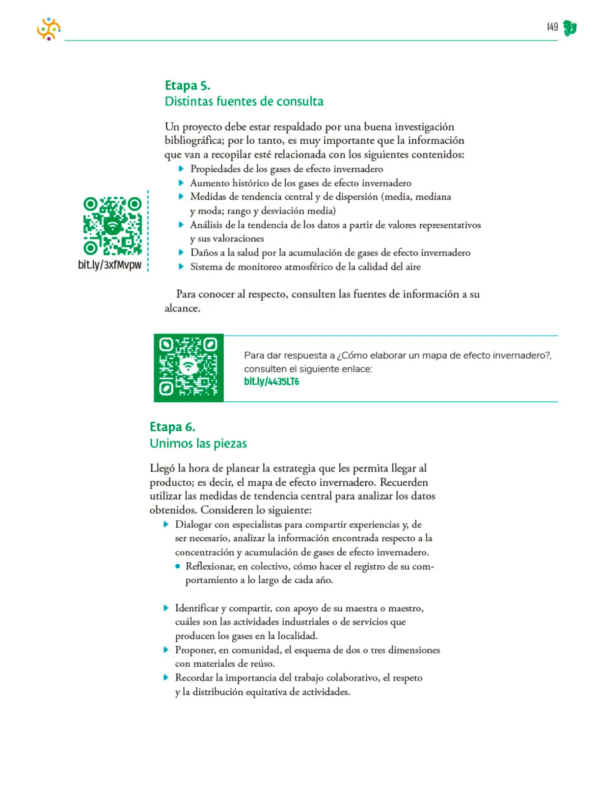 Página 150 de Colección Sk´asolil. Nuestro libro de Proyectos. Tomo II. Libro de Educación Telesecundaria Grado 2° Ciclo Escolar 2025 - 2026