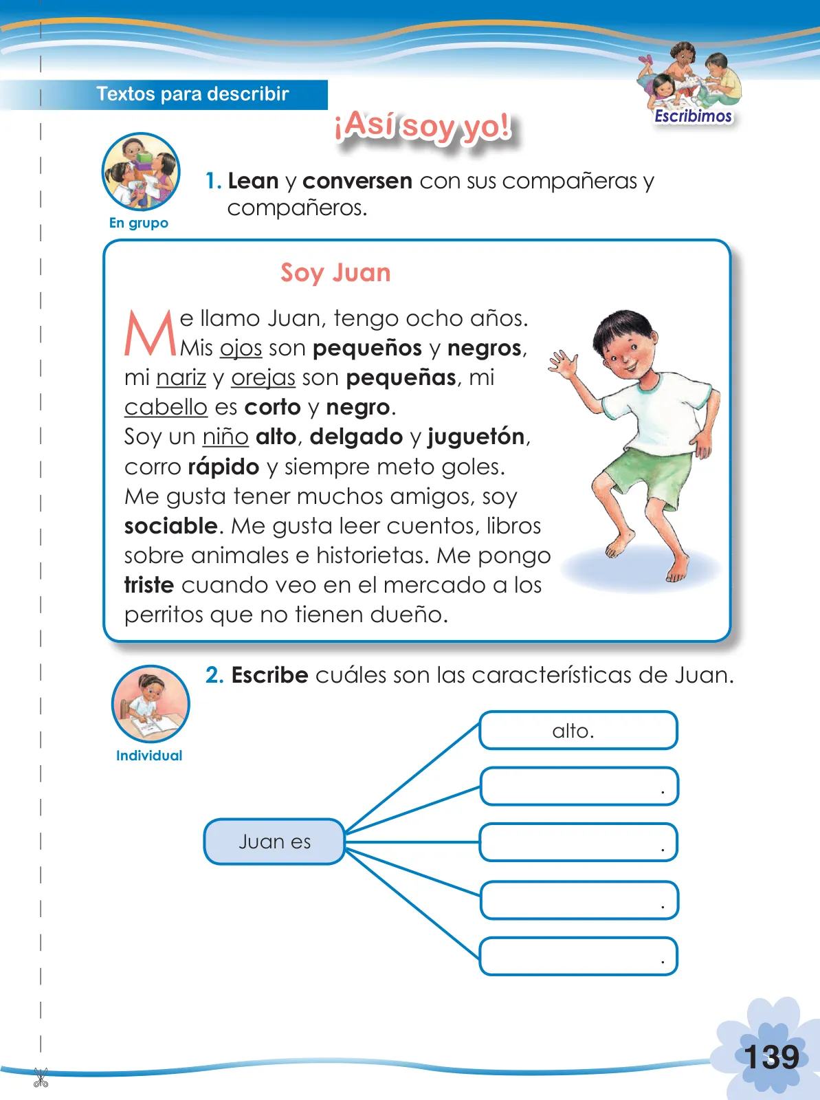 Miniatura página 141 de Comunicación 2 : cuaderno de trabajo para segundo grado de Educación Primaria 2019 · 2019