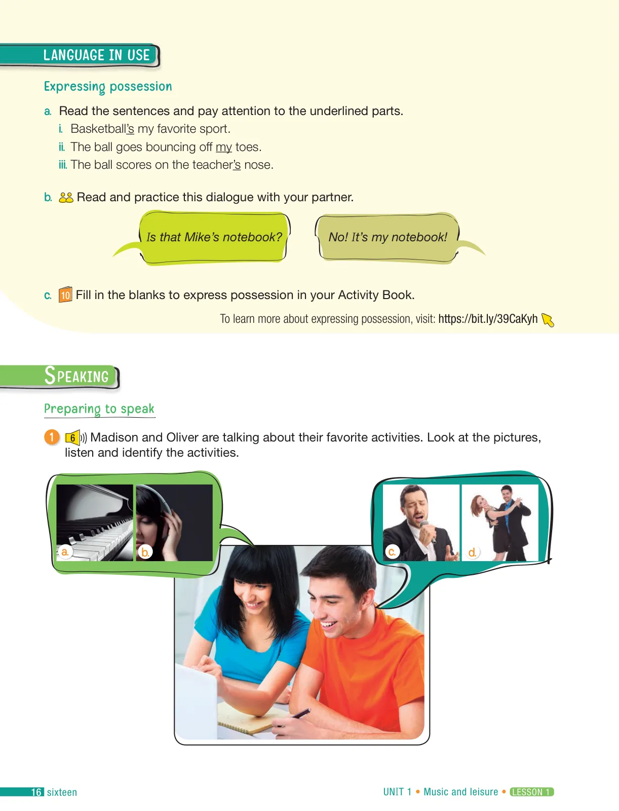 Miniatura página 18 de Inglés – Séptimo Básico | Student’s Book MINEDUC – Descargar PDF · 2024
