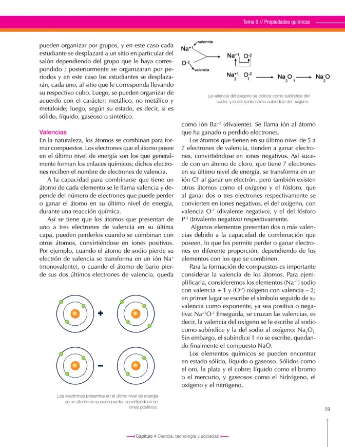Página 59 de Ciencias Naturales 8° · Secundaria Activa
