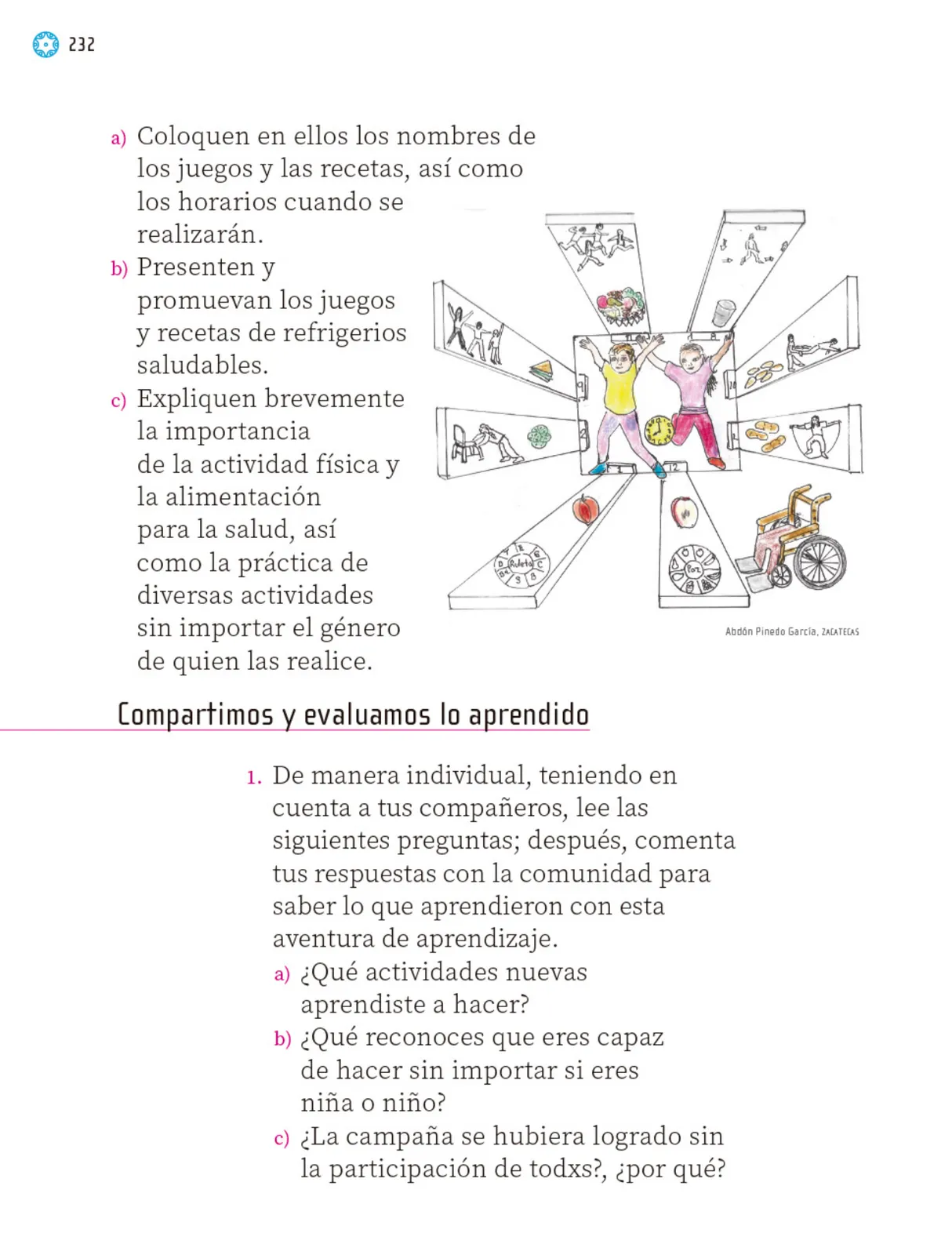 Página 233 de Proyectos Escolares. Libro de Educación Primaria Grado 1° Ciclo Escolar 2025 - 2026