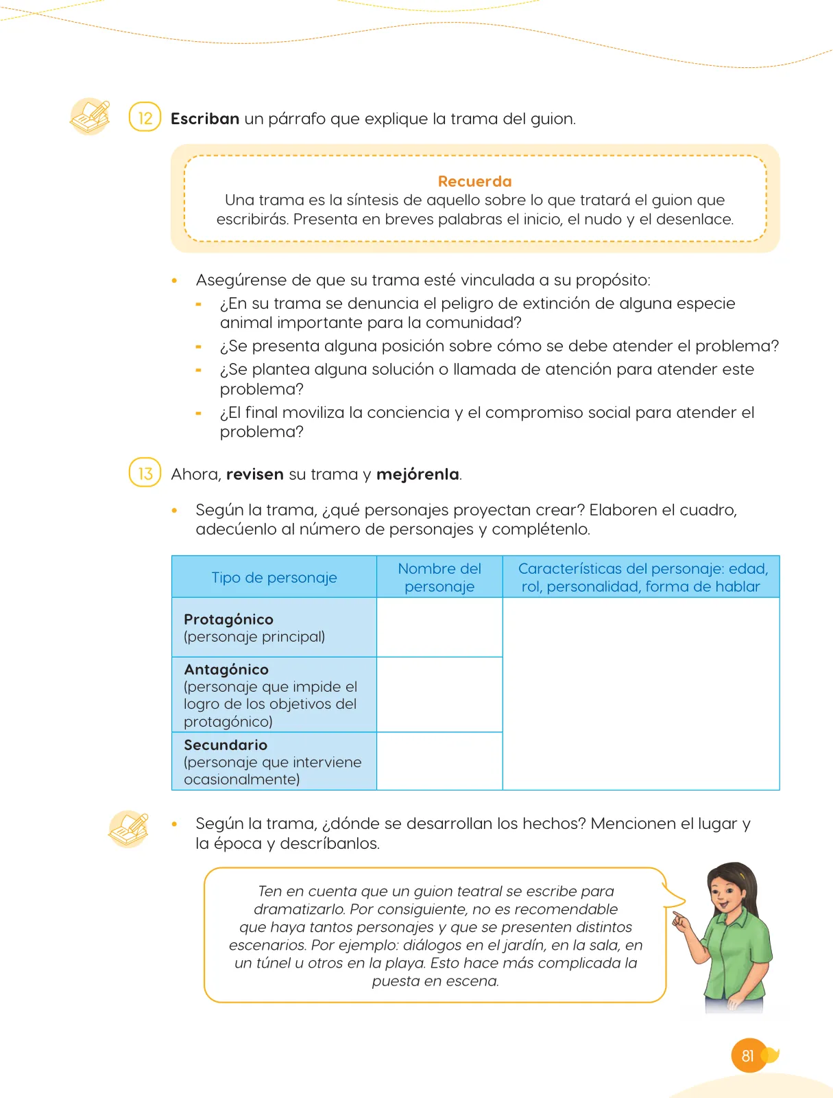 Página 83 de Cuadernillo de Comunicación 6, sexto grado de Primaria · 2023