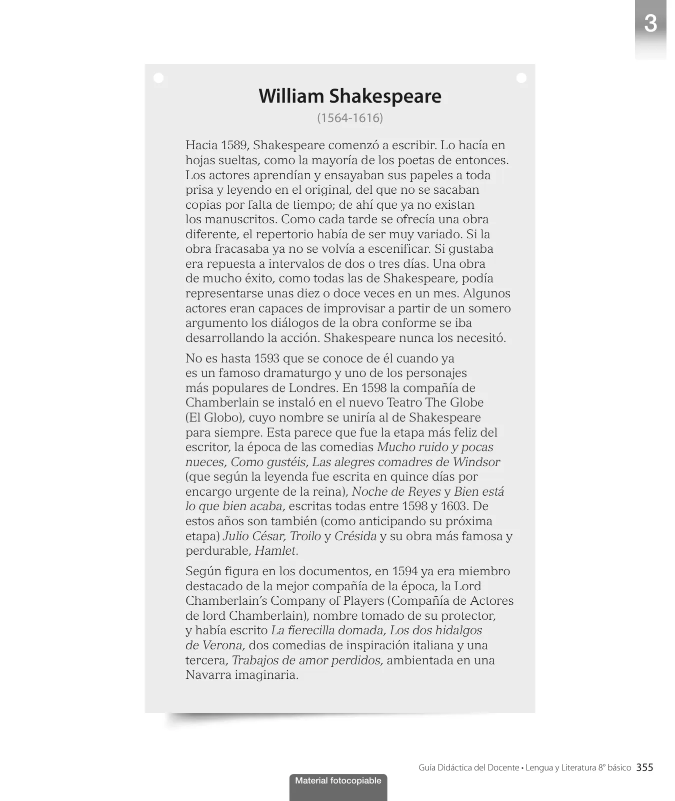 Página 127 de Lengua y Literatura – Octavo Básico | Texto del Estudiante MINEDUC – Descargar PDF · 2024