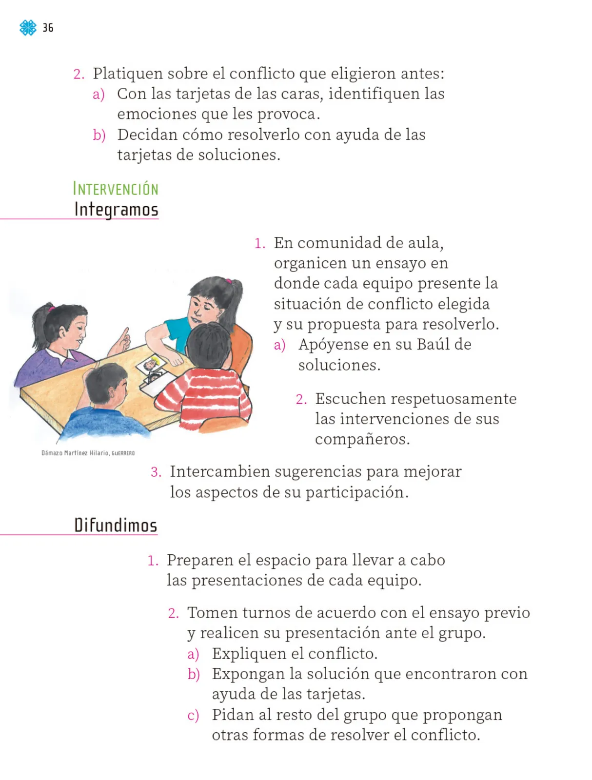 Miniatura página 37 de Proyectos de Aula.   Libro de Educación Primaria Grado 1°  Ciclo Escolar 2025 - 2026
