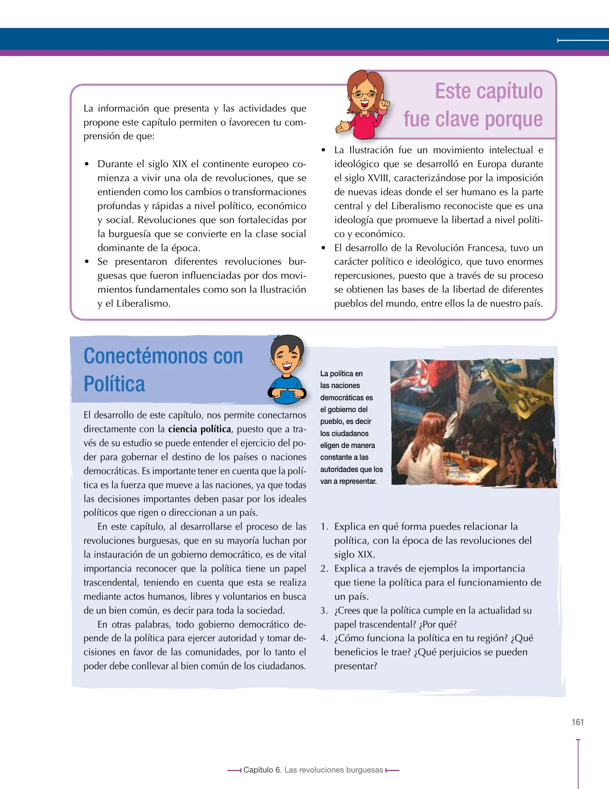 Página 161 de Ciencias Sociales 8° · Secundaria Activa