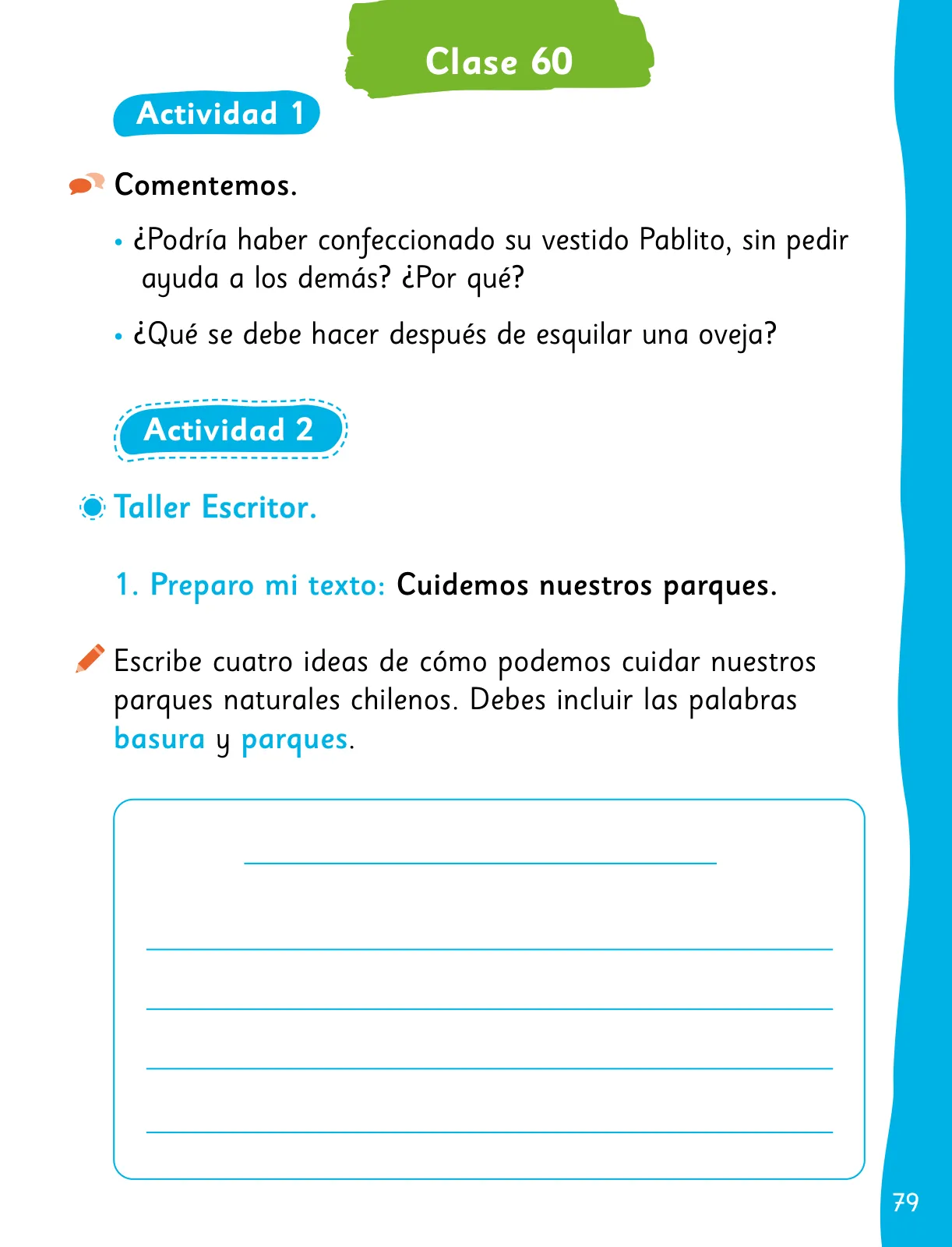 Página 81 de Lenguaje y Comunicación – Segundo Básico – Texto del Estudiante MINEDUC – Descargar PDF · 2024