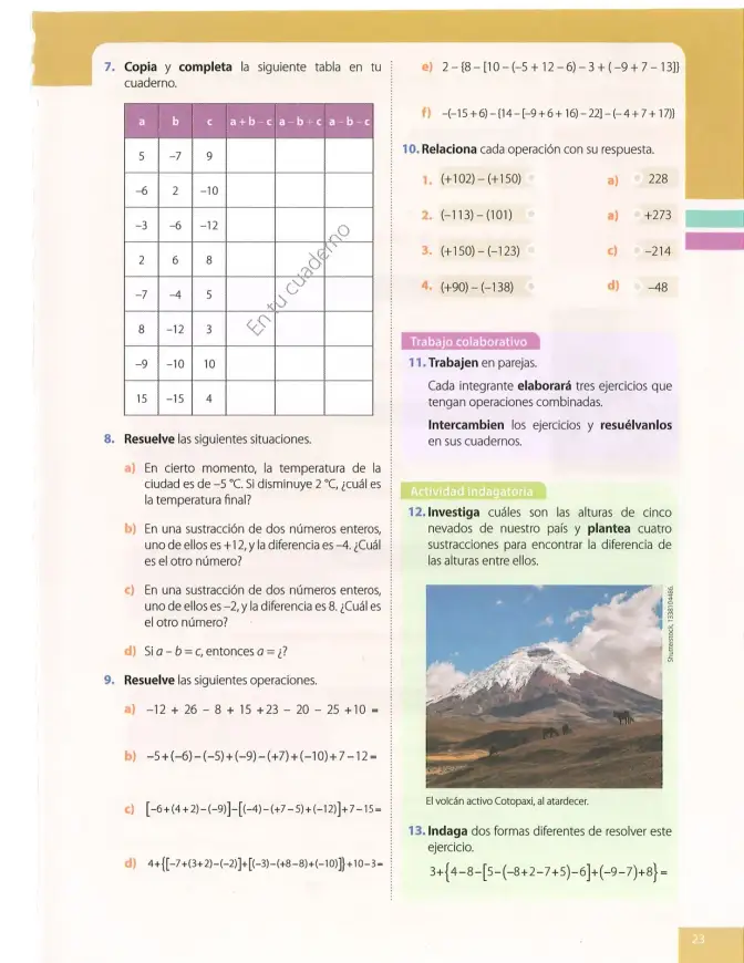 Página 23 de Matematica 8° · Egb 8 Matematica 2025 · 2025