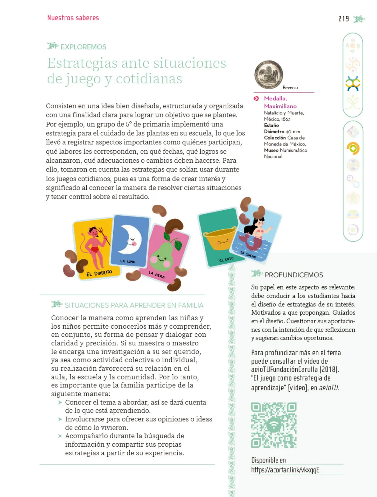 Página 220 de Nuestros saberes: Libro para alumnos, maestros y familia. Libro de Educación Primaria Grado 5° Ciclo Escolar 2025 - 2026