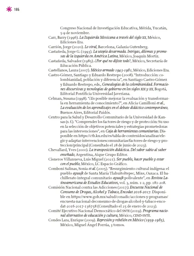 Página 187 de Un libro sin recetas para la maestra y el maestro. Fase 6. Libro de Educación Telesecundaria Grado 1°, 2°, 3° Ciclo Escolar 2025 - 2026