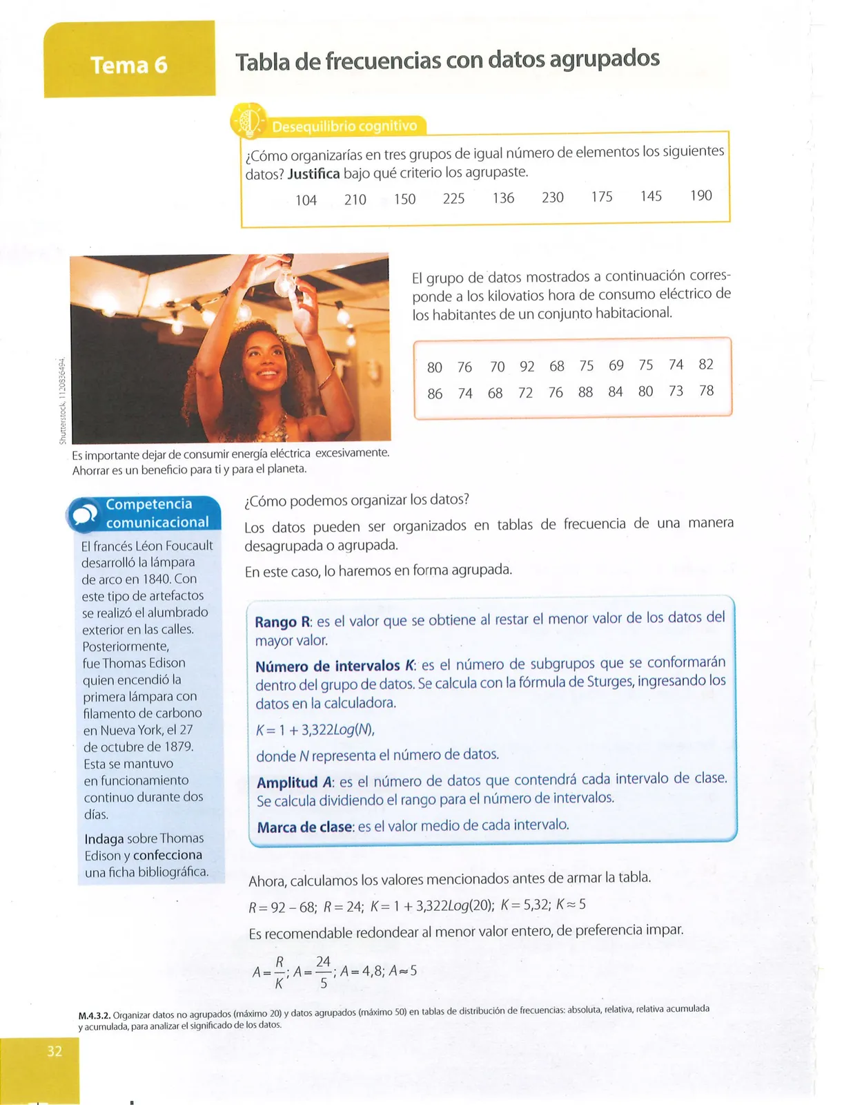 Miniatura página 32 de Matematica · 9 EGB · 2025