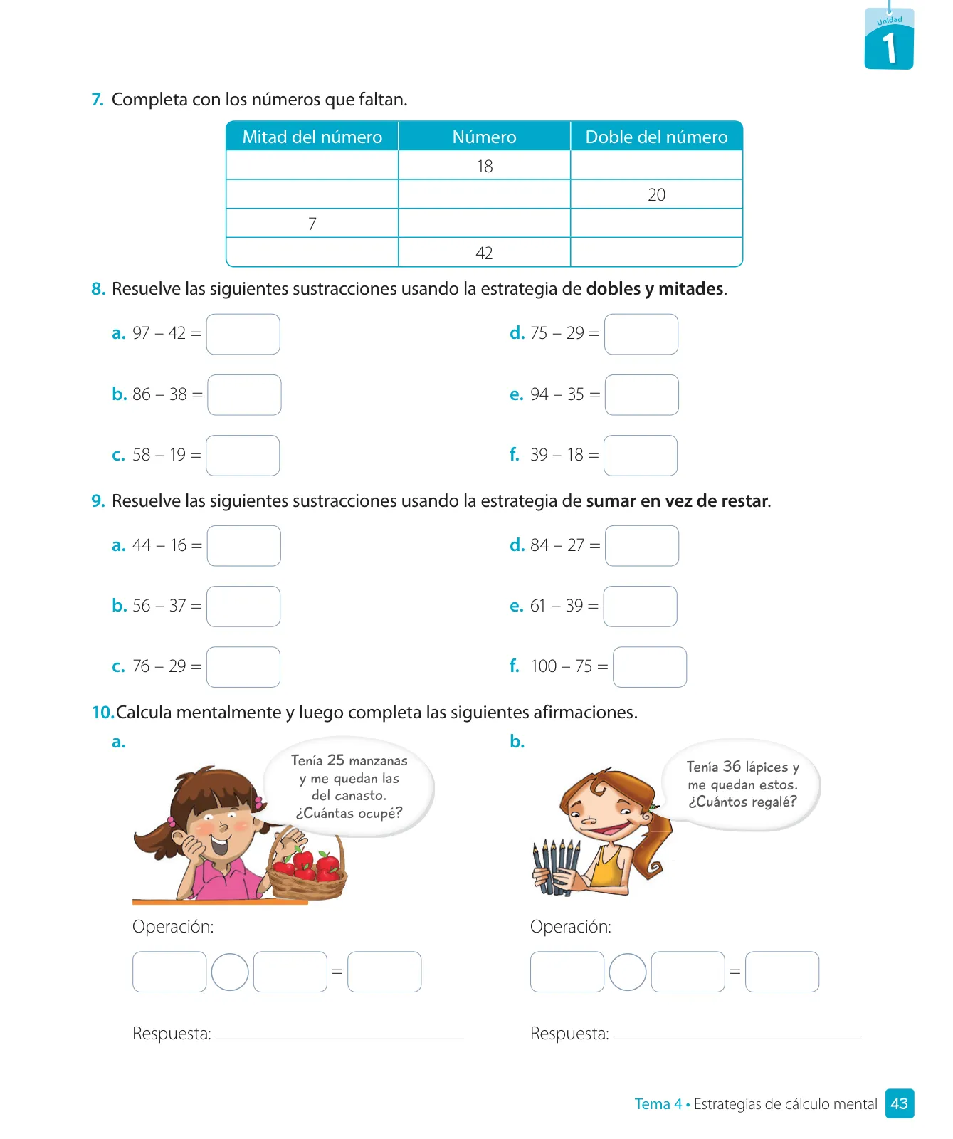 Miniatura página 45 de Matemática – Tercero Básico | Texto del Estudiante MINEDUC – Descargar PDF · 2024