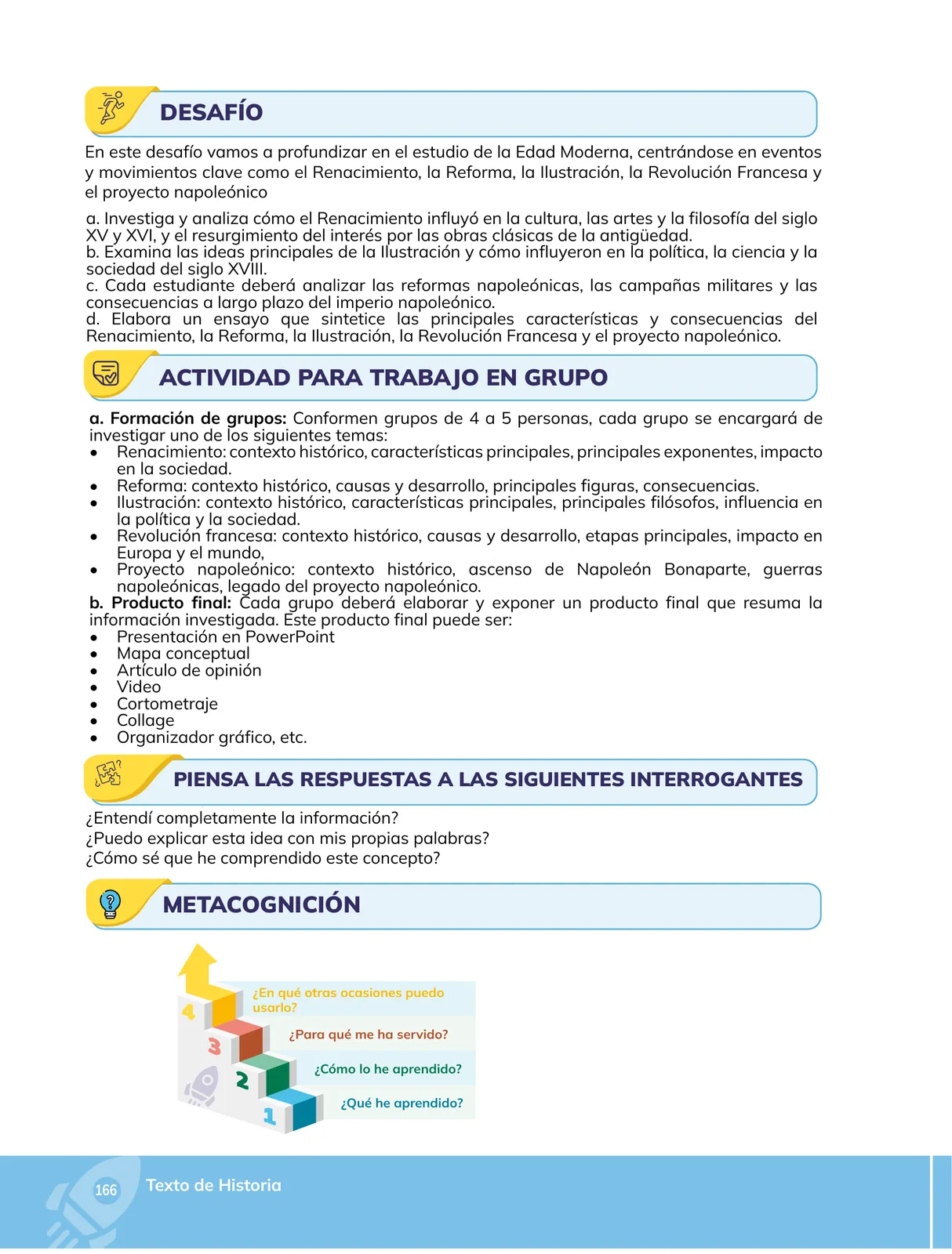 Miniatura página 167 de Historia · 3ro BGU · 2024