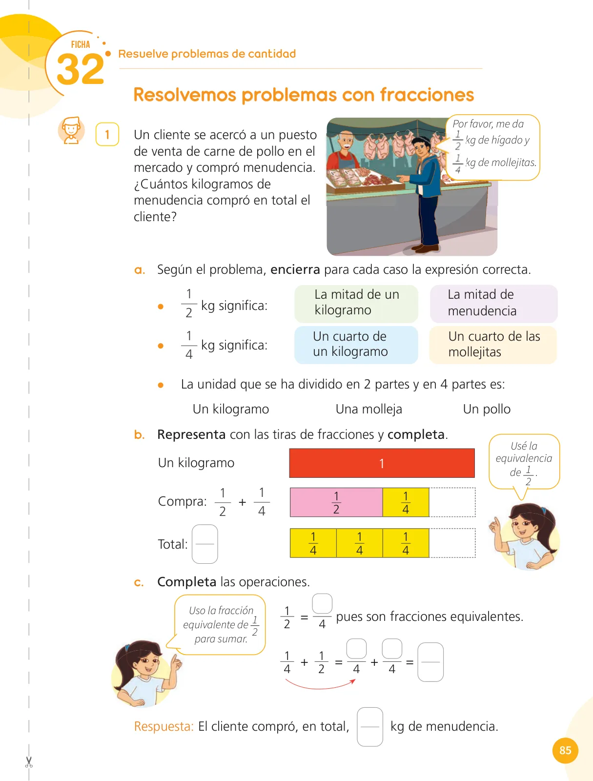 Miniatura página 87 de Cuadernillo de Matemática 4, cuarto grado de Primaria · 2023