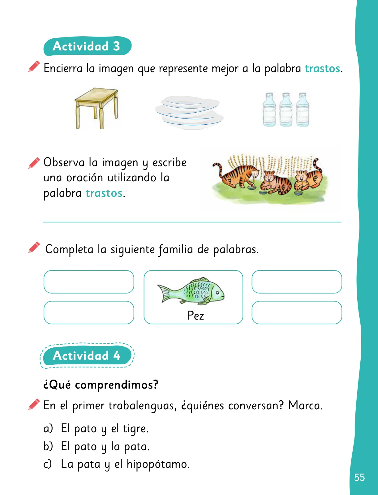 Página 57 de Lenguaje y Comunicación – Segundo Básico – Texto del Estudiante MINEDUC – Descargar PDF · 2024