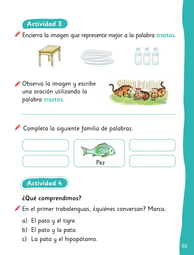 Página 57 de Lenguaje y Comunicación – Segundo Básico – Texto del Estudiante MINEDUC – Descargar PDF · 2024