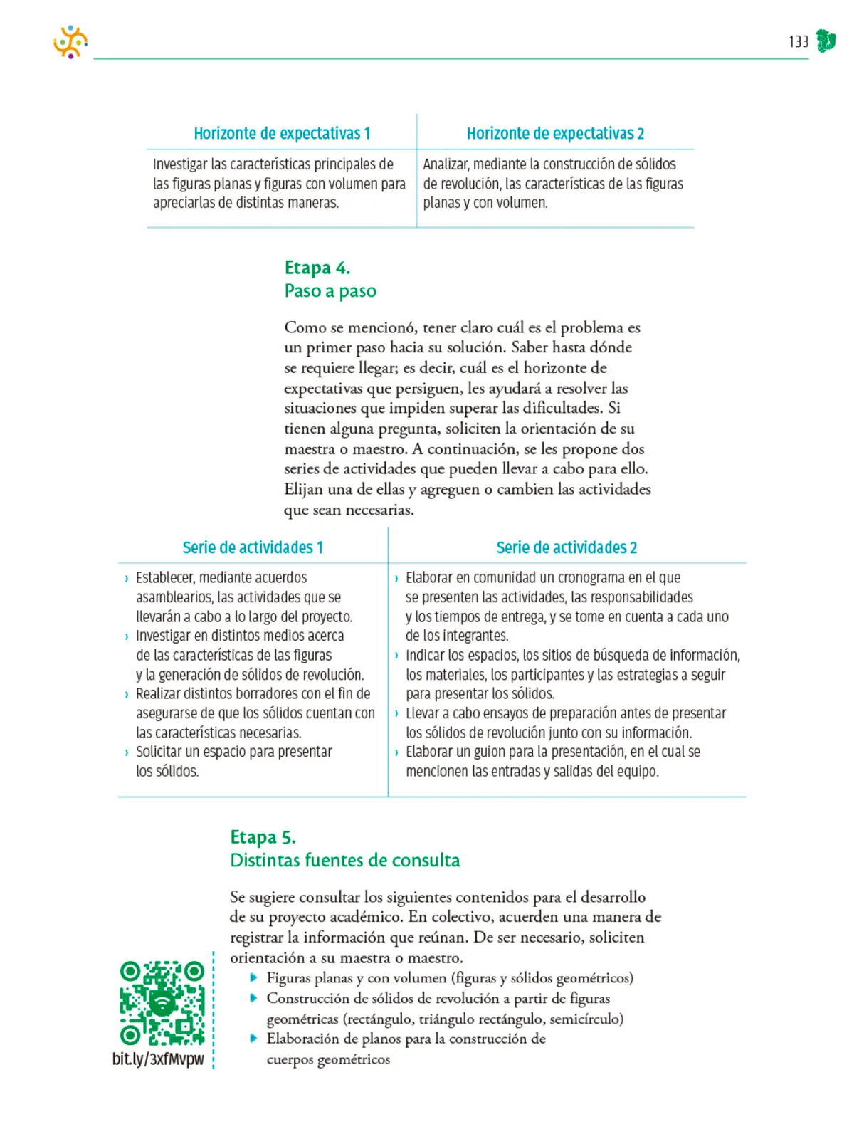 Página 134 de Colección Nanahuatzin. Nuestro libro de Proyectos. Tomo III. Libro de Educación Telesecundaria Grado 3° Ciclo Escolar 2025 - 2026