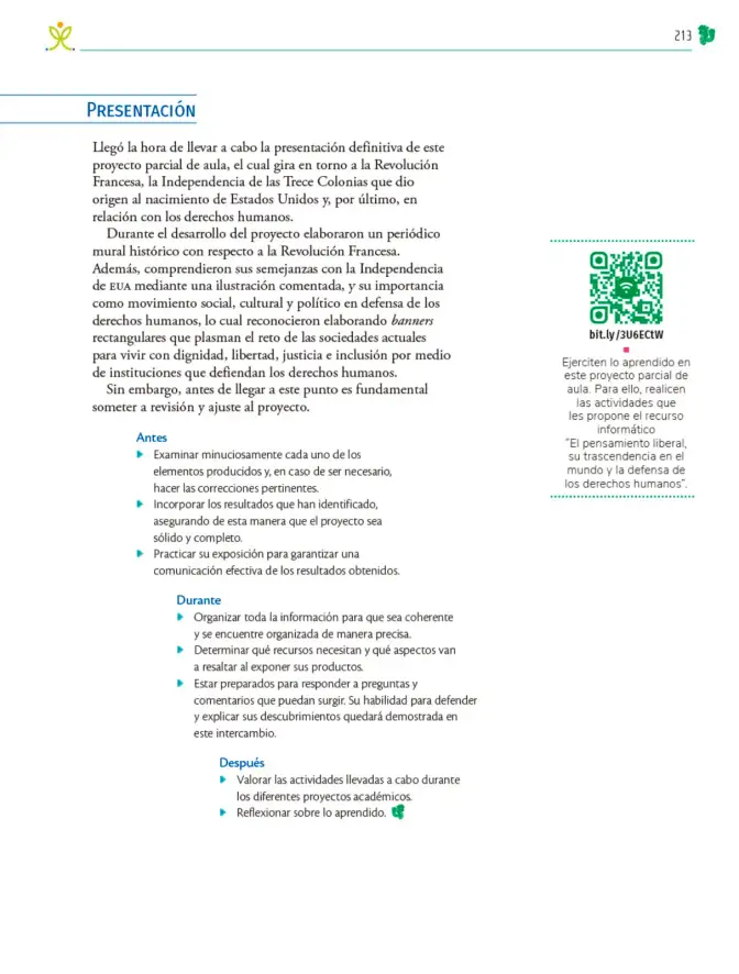 Página 214 de Colección Nanahuatzin. Nuestro libro de Proyectos. Tomo II. Libro de Educación Telesecundaria Grado 3° Ciclo Escolar 2025 - 2026