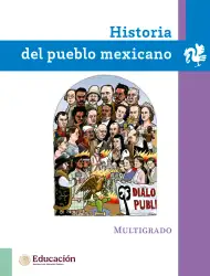 Página de Historia del pueblo mexicano.  Libro de Educación Secundaria Grado 1°  Ciclo Escolar 2025 - 2026