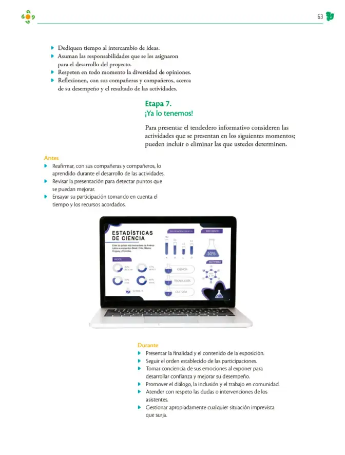 Página 64 de Colección Sk´asolil. Nuestro libro de Proyectos. Tomo III. Libro de Educación Telesecundaria Grado 2° Ciclo Escolar 2025 - 2026