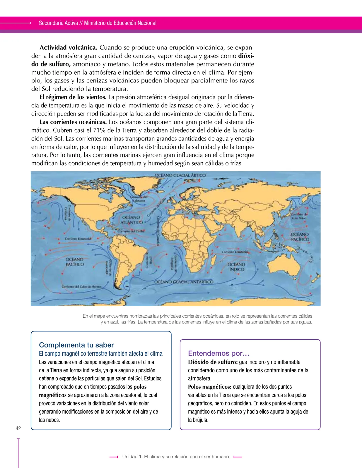 Página 42 de Ciencias Sociales 7° · Secundaria Activa