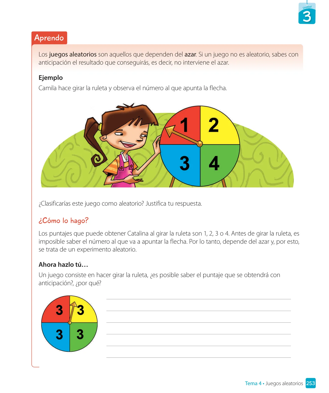 Página 255 de Matemática – Tercero Básico | Texto del Estudiante MINEDUC – Descargar PDF · 2024