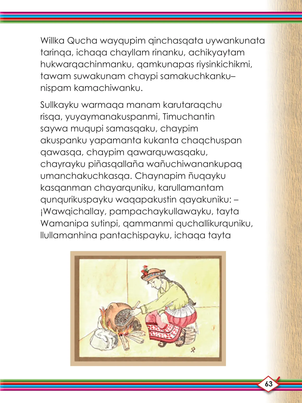Miniatura página 65 de Willakuykuna maytu - Chanka Literatura 2 - 2° Secundaria - Quechua chanka · 2023