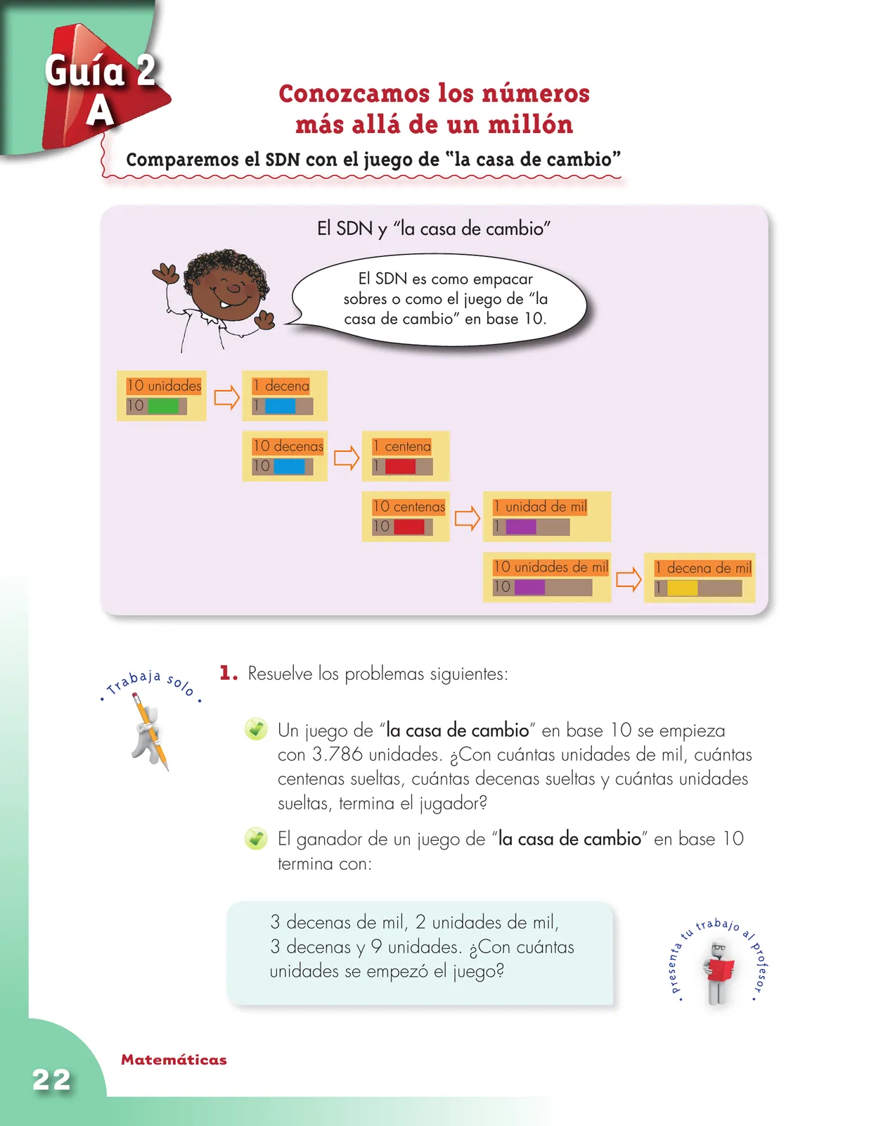 Página 22 de Matematica 4° · Cartilla 01